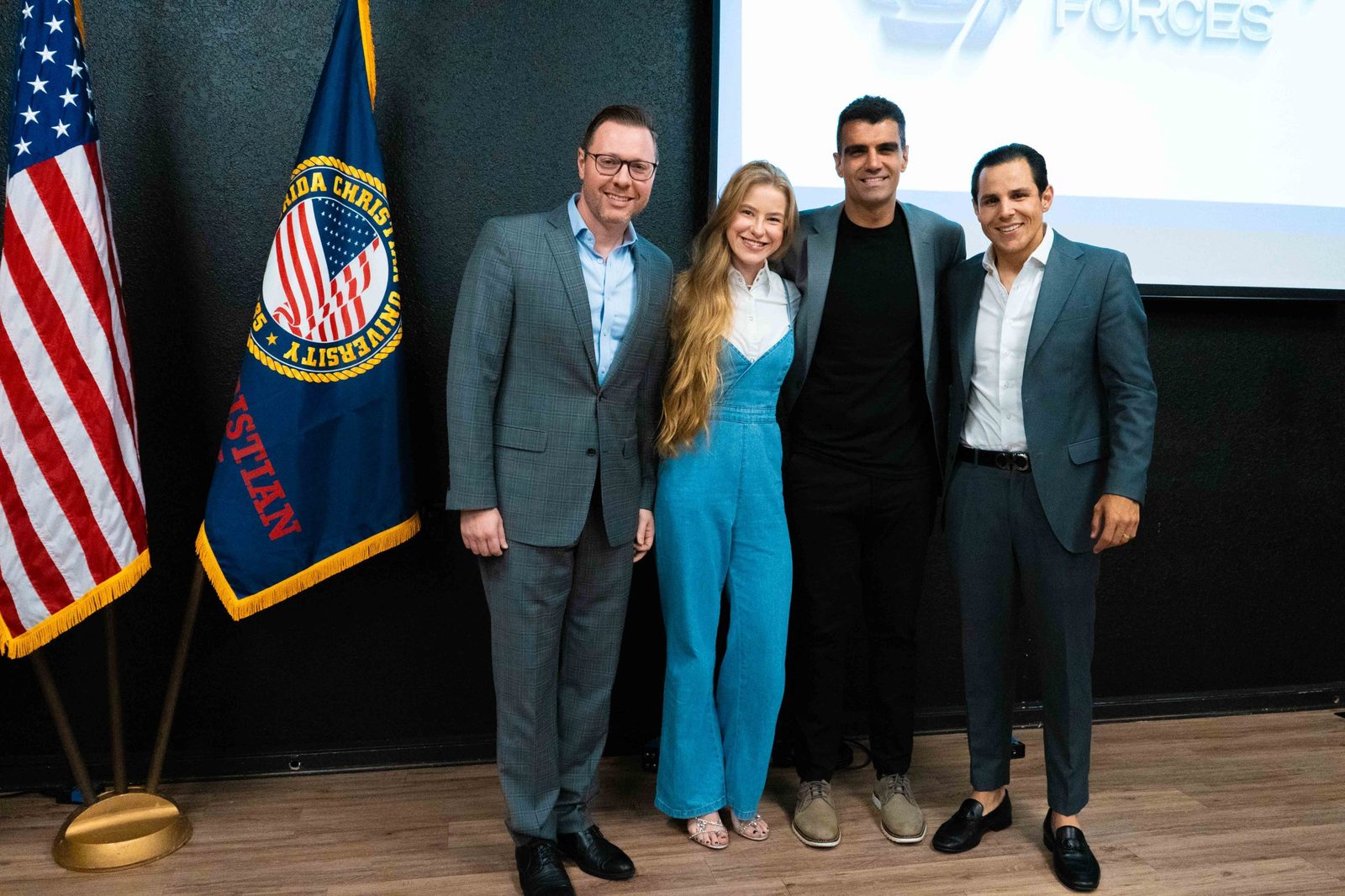 Bruno Portigliatti with mentees