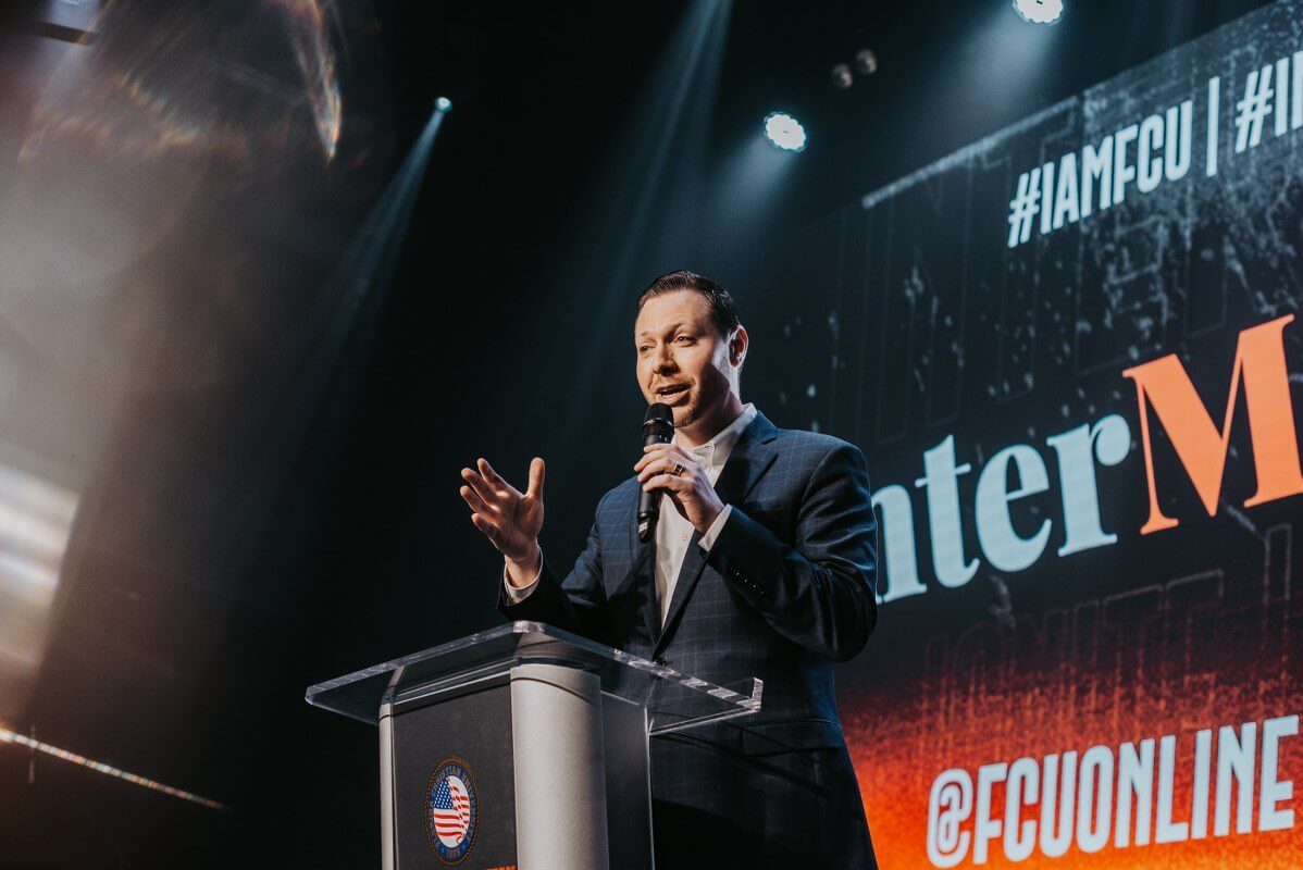 Bruno Portigliatti at a business event